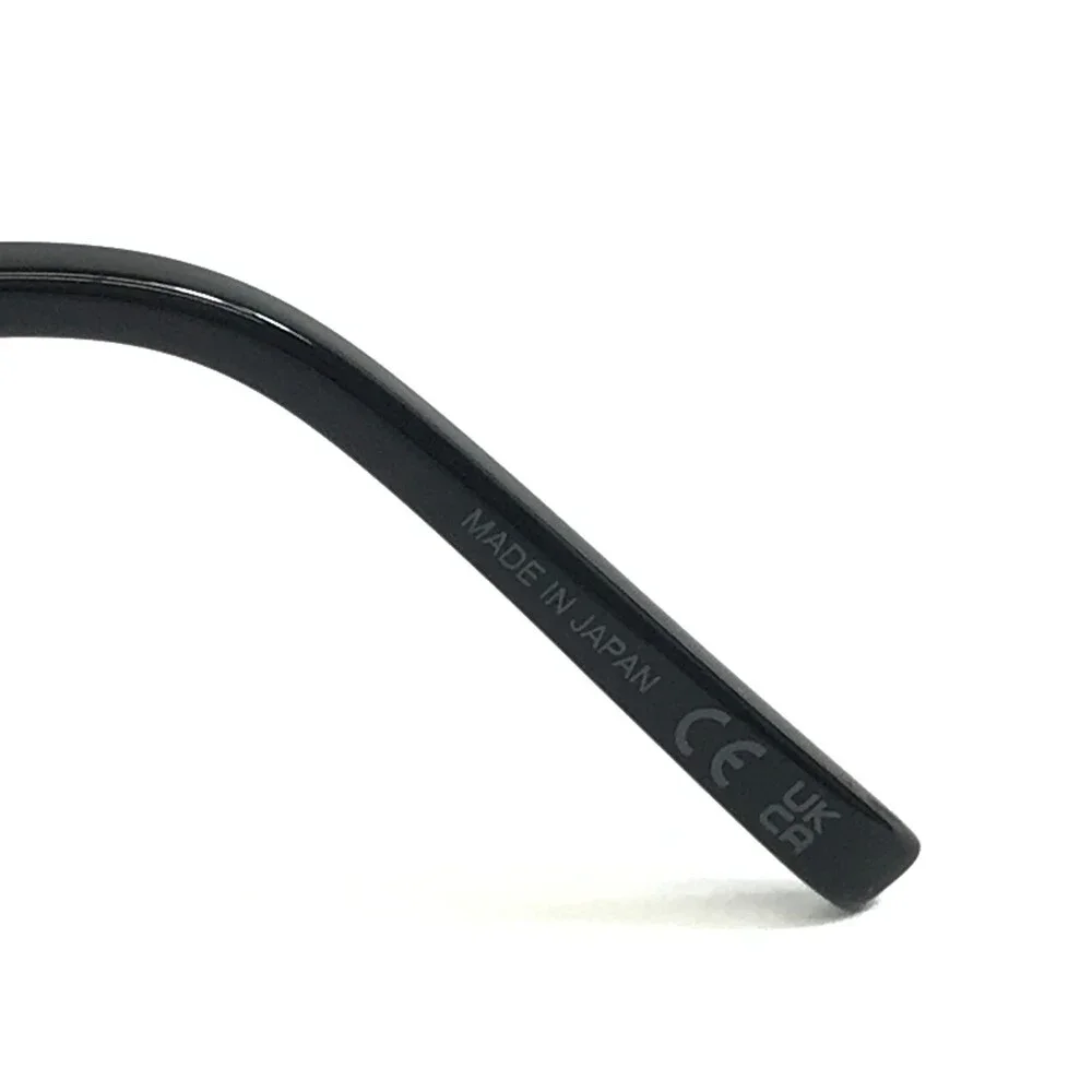 Saint Laurent Eyeglasses Frames SL585 002 Black Silver Rectangle 54-20-145